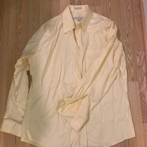 Men’s yellow dress shirt